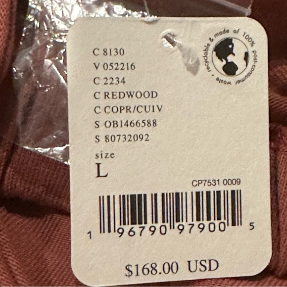 Free People Rae Maxi Dress Redwood Effortless Cutout Resort Solid Beach L 277142 - Picture 10 of 13